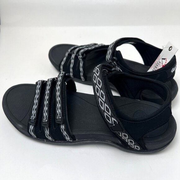 VIAKIX Napali Breathable Waterproof Hiking Sandals Women’s Size Sky Black 10 NWB - Picture 5 of 12